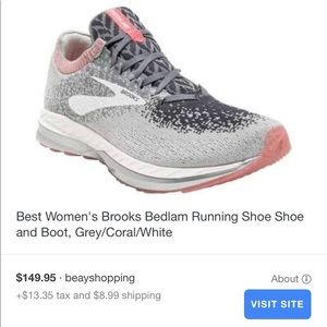 Brooks Bedlam Running Shoes, Size 9.5.